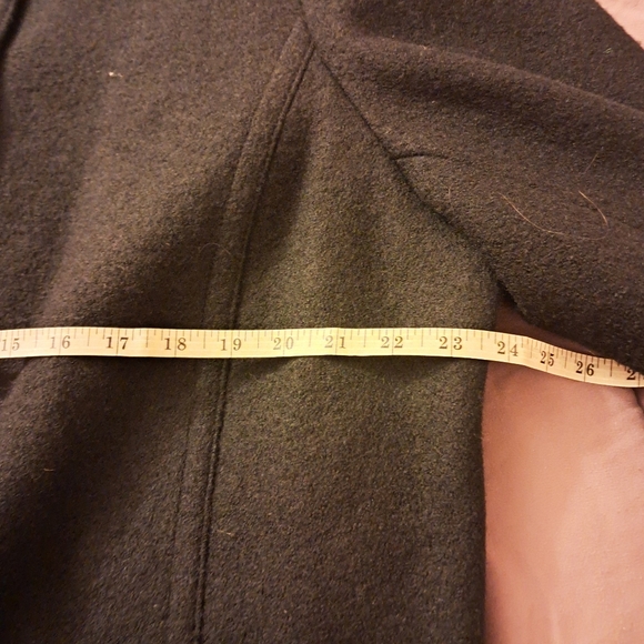 Lands' End Coat Women's 20W Plus Size Wool Blend Winter Formal Layering Warm - Picture 8 of 10